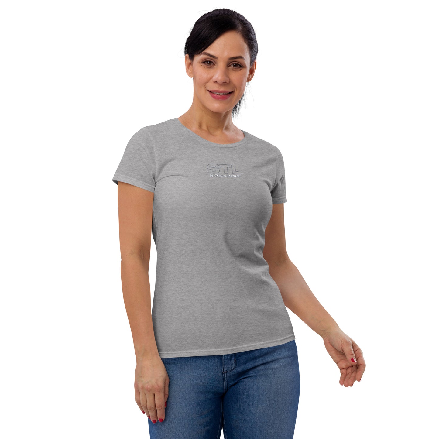 STL The Original Soccer City. Women's short sleeve t-shirt What an amazing soccer history we have.