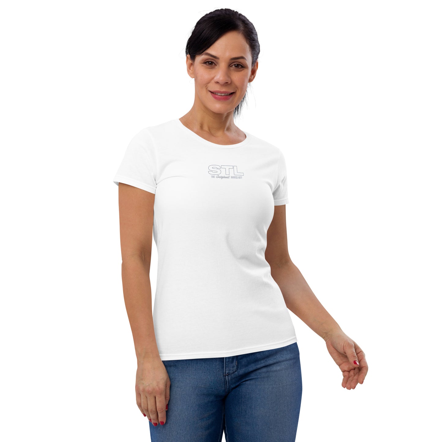 STL The Original Soccer City. Women's short sleeve t-shirt What an amazing soccer history we have.